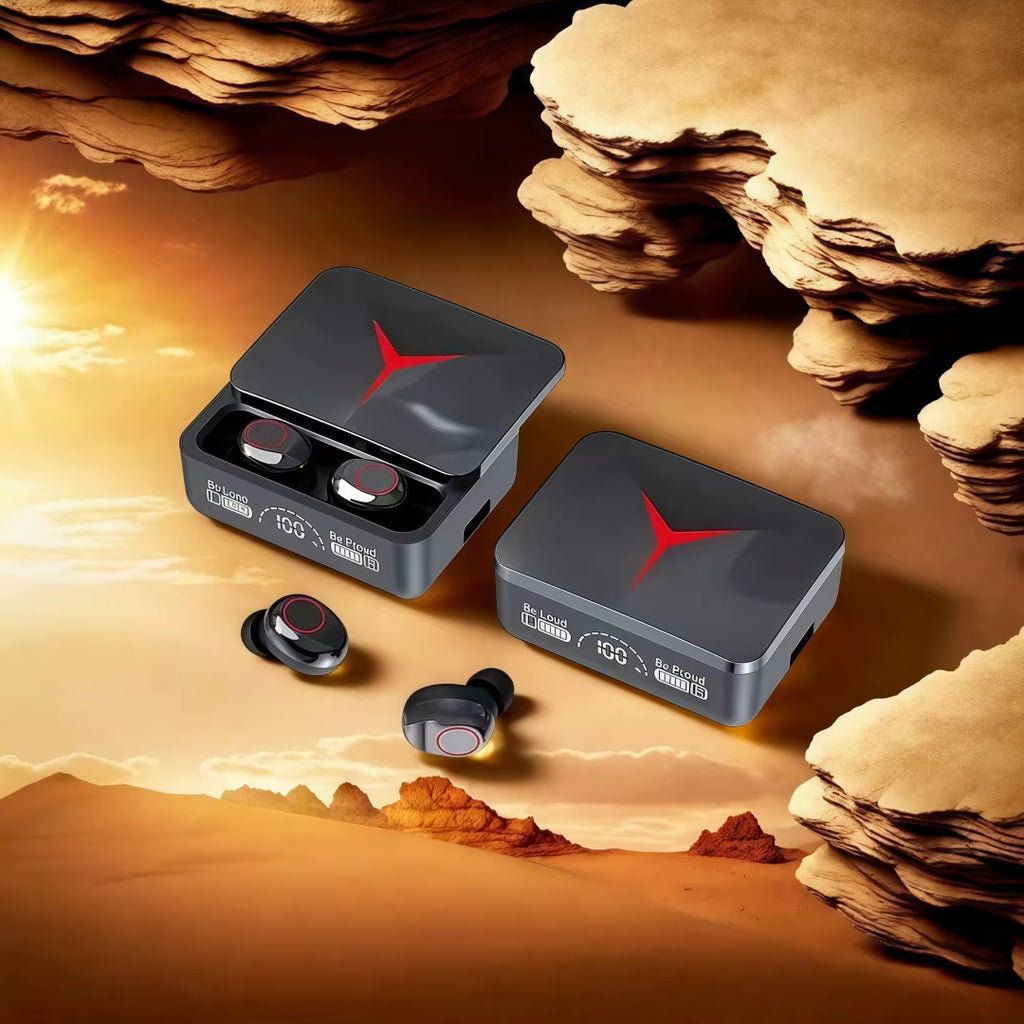 M90 TWS Wireless Bluetooth Earbuds – HiFi Stereo Headphones with Mic, Touch Control, Deep Bass, Low Latency for Gaming, Sports & Smartphones