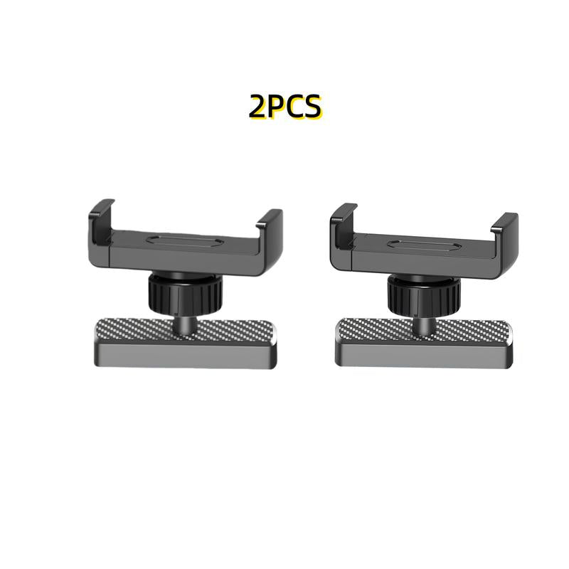 Portable Gym Magnetic Phone Holder with Magnet Base Attach to Metal Surface, 360° Adjustable Gym Phone Holder Magnet Mount for All Smartphones