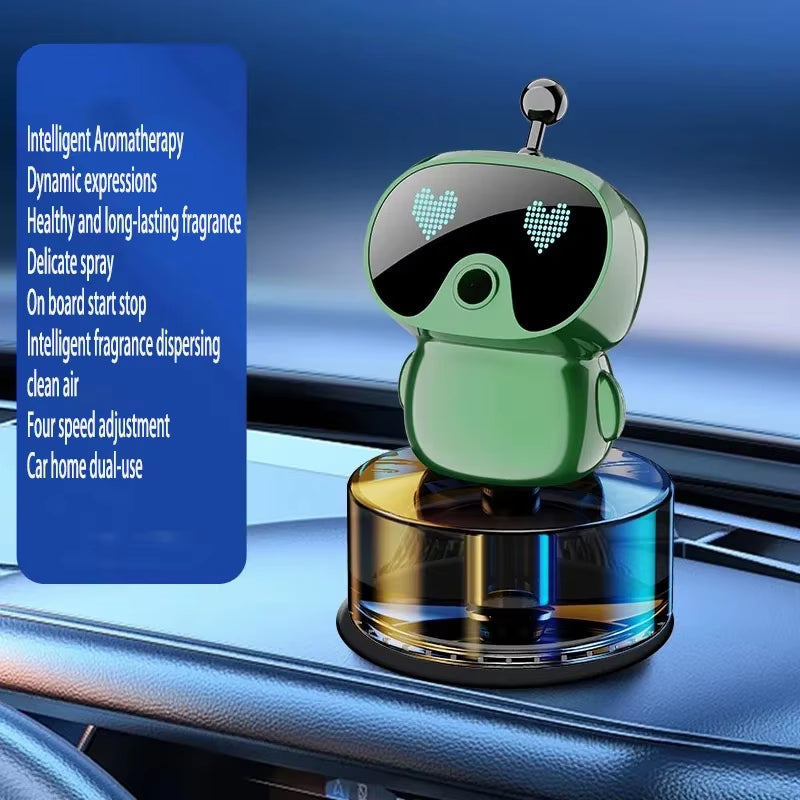 Revitalize Your Ride with Our Smart AI Car Air Freshener - Rechargeable & Adjustable Aroma Diffuser! Perfect Gift for Car Lovers!