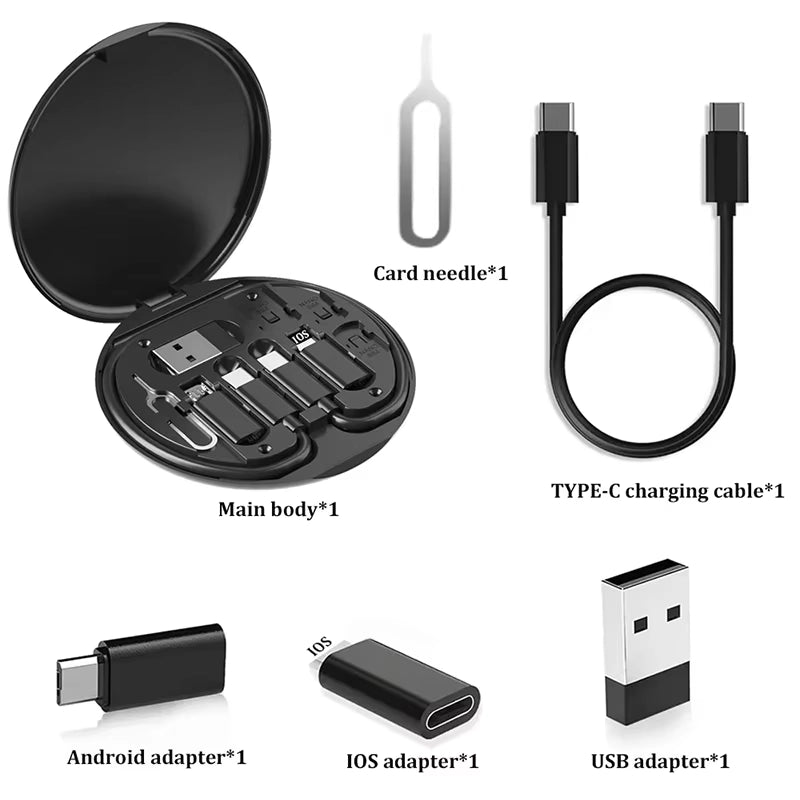 6-in-1 Multi USB Cable Kit