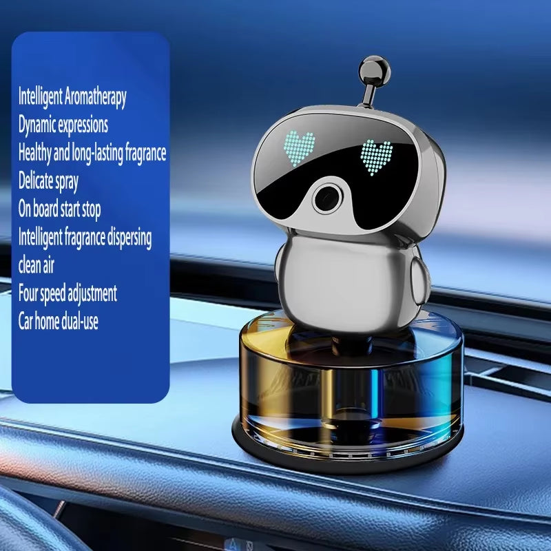 Revitalize Your Ride with Our Smart AI Car Air Freshener - Rechargeable & Adjustable Aroma Diffuser! Perfect Gift for Car Lovers!