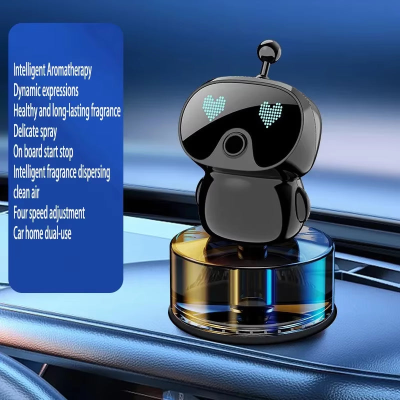 Revitalize Your Ride with Our Smart AI Car Air Freshener - Rechargeable & Adjustable Aroma Diffuser! Perfect Gift for Car Lovers!