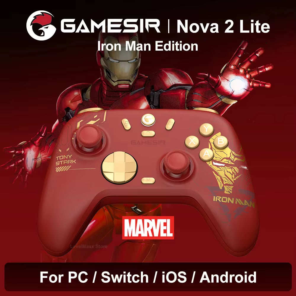 Gamesir Nova 2 Lite Wireless Controller Bluetooth Gamepad with Ultra Low Button and Stick Latency for Nintendo Switch 2 PC IOS