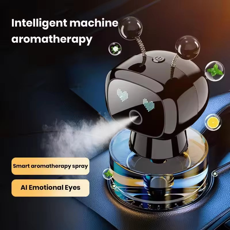 Revitalize Your Ride with Our Smart AI Car Air Freshener - Rechargeable & Adjustable Aroma Diffuser! Perfect Gift for Car Lovers!