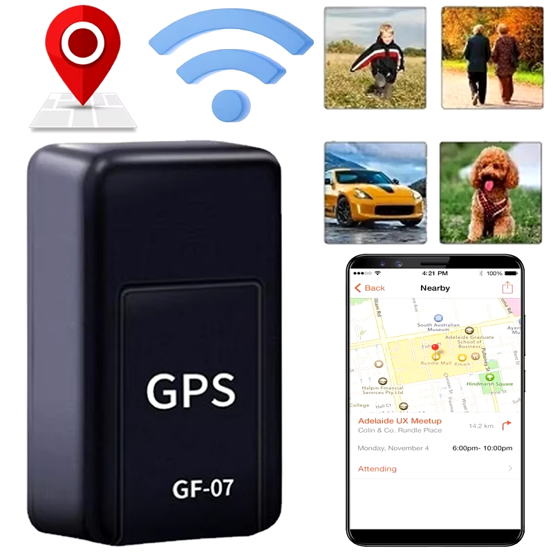 Mini GPS Tracker - Real-Time Location Tracking