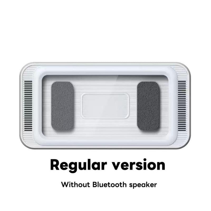 Bathroom Shower Waterproof Phone Holder Bluetooth Speaker 360°Rotation Touch Screen Mobile Phone Box Watch Movie Listening Music