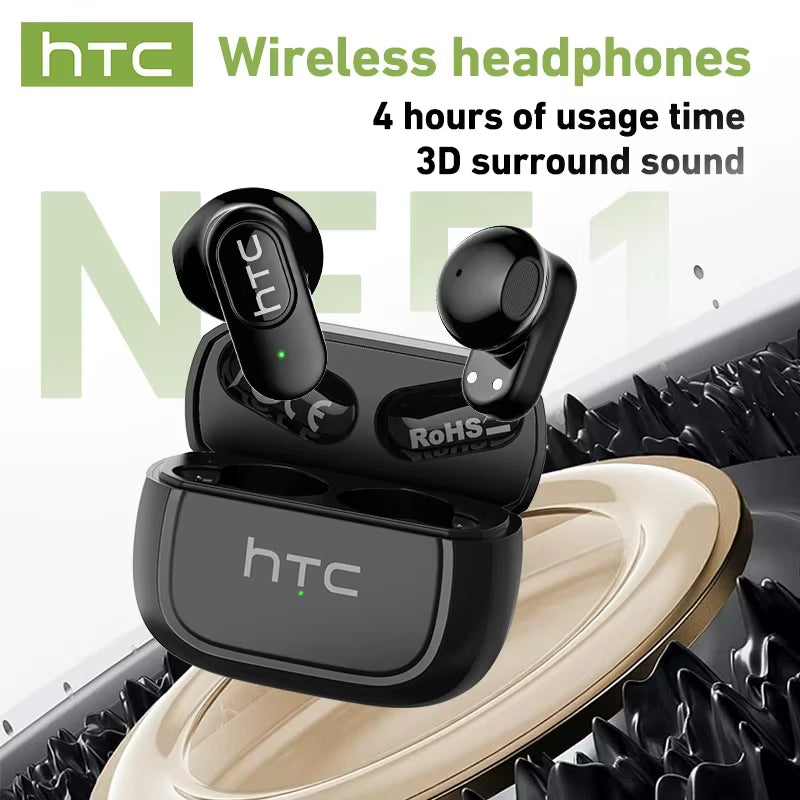 NE51 Bluetooth Earphones TWS Sport Wireless Headphones Long Life with Mic In-Ear Earbuds AI Translator Earbuds