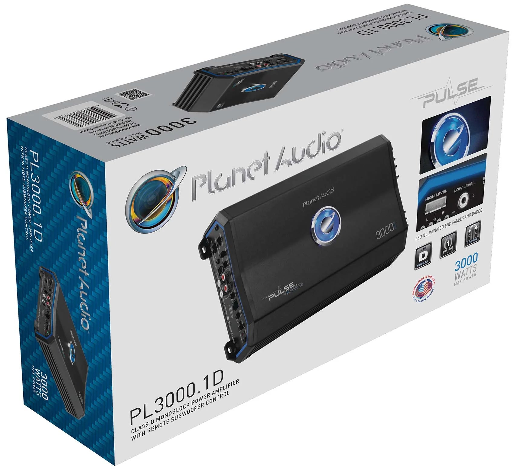 PL3000.1D - Car - Amplifier - Pulse Series - External - 1-Channel