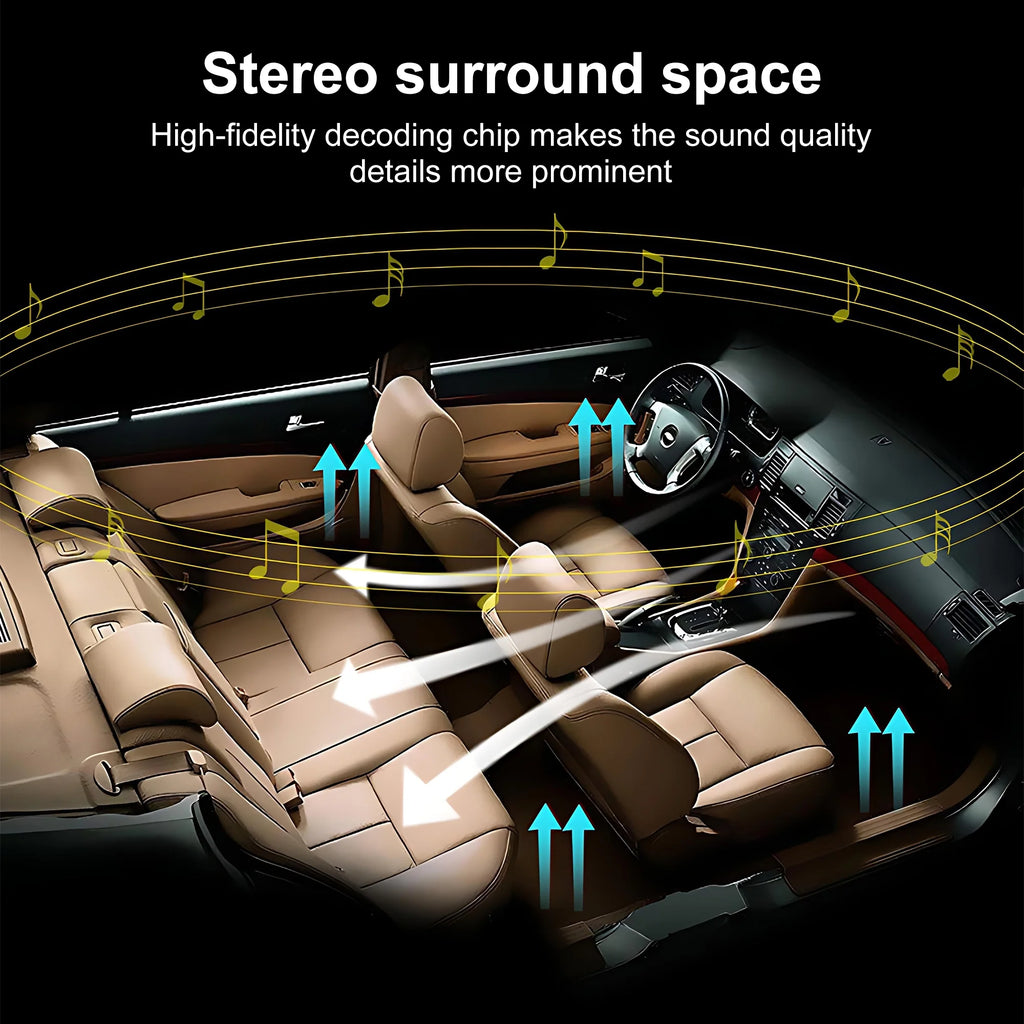 2000W Car Amplifier 4 Channel,  Digital Car Amplifier Stereo Class A/B Amp Audio with 2/4 Ohm Stable, Adjustable Low/High Pass, Bass Boost