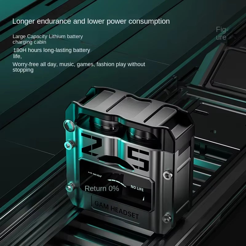 M25 Pro TWS Wireless Earbuds – Bluetooth 5.3 Sports Headphones with LED Power Display, Deep Bass Stereo & Waterproof Design
