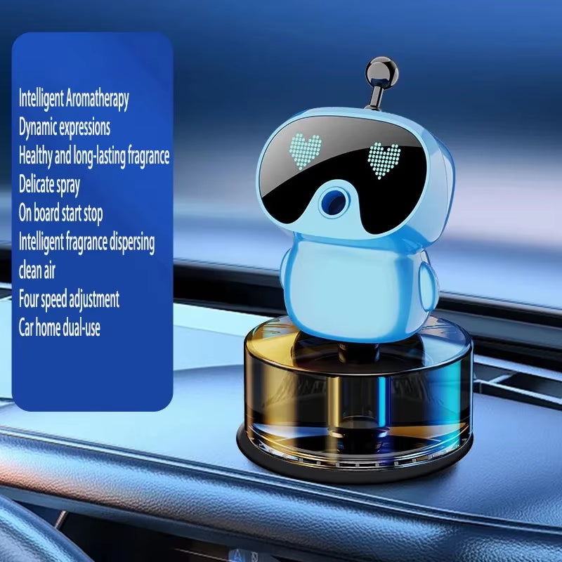 Revitalize Your Ride with Our Smart AI Car Air Freshener - Rechargeable & Adjustable Aroma Diffuser! Perfect Gift for Car Lovers!